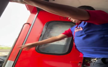 Watch: Railways employee filmed by passenger throwing garbage from moving train; removed from service