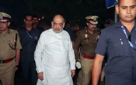 Delhi blast: Amit Shah chairs high-level meet after explosion near Red Fort; top officials present