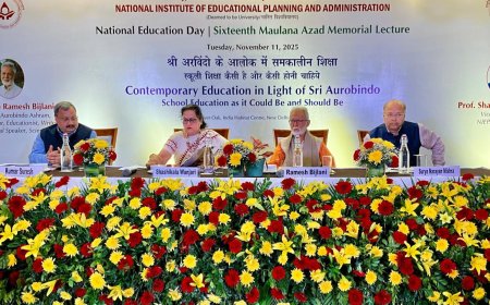 NIEPA organises 16th Maulana Azad Memorial Lecture on National Education Day