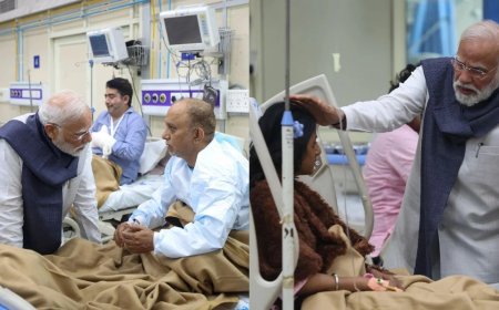 Delhi blast: PM Modi meets victims at LNJP Hospital; to hold key security meet soon