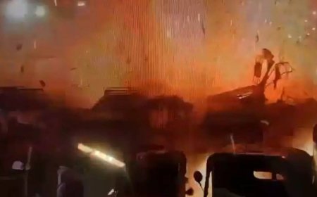 Delhi blast caught on cam: New video emerges of exact moment when car exploded in heavy traffic - watch