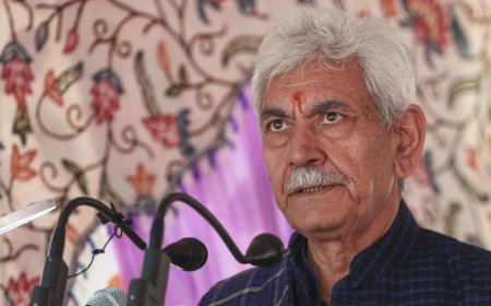 Pakistan, terror groups out to disrupt progress in J&K: LG Manoj Sinha