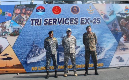 30,000 troops, 25 ships, fighter jets: India showcases tri-service might in Exercise Trishul - watch
