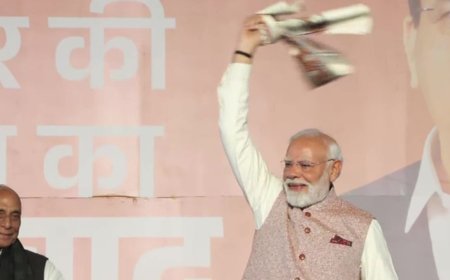 'Gamcha' in the air: PM Modi leads celebrations after NDA secures sweeping victory in Bihar elections- Watch