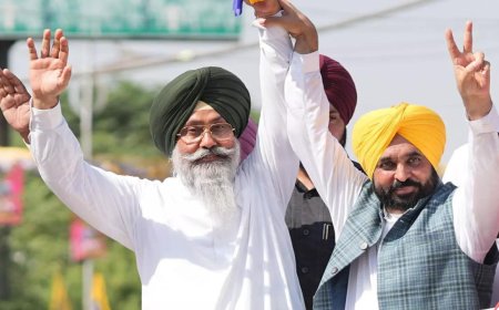 'People of Punjab prefer politics of work': CM Bhagwant Mann hails AAP's Tarn Taran bypoll win