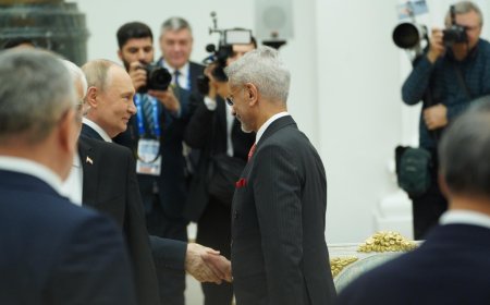 India-Russia ties: Jaishankar meets President Putin in Moscow