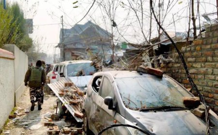 First responders: Hospital guard, cook race into fireball as blast levels Srinagar police station