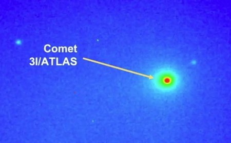 Isro tracks interstellar comet 3I/ATLAS as it leaves inner Solar system