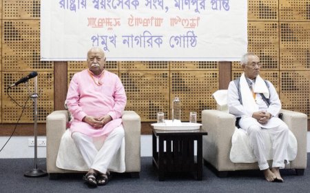 Peace needs patience: Bhagwat calls for community-led stability in Manipur
