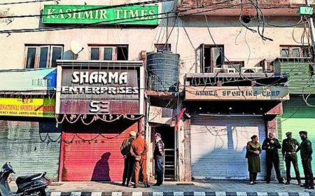 Kashmir Times office in Jammu searched over alleged links to secessionist plot