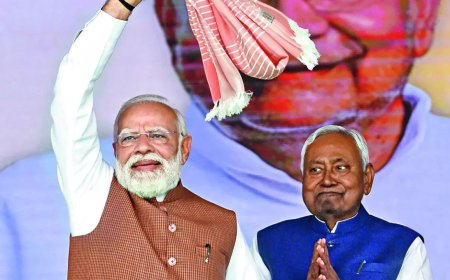 Bihar: Nitish 10.0 takes oath with 14 mantris from BJP, 8 from JDU