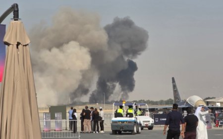 Tejas fighter jet crashes in Dubai during air show; IAF confirms pilot dead
