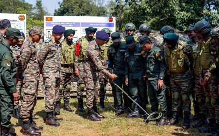 J&K arms haul: Security forces foil terror plot in Kupwara; bust LoC hideout, recover major weapons