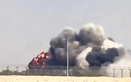 Tejas jet crash: Defence minister condoles IAF pilot's death— 'deeply anguished at loss'