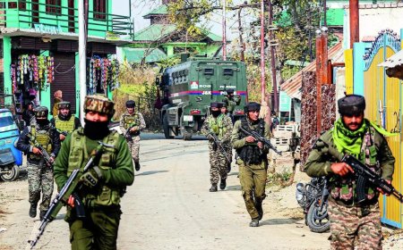 ‘Potential terror plot’ foiled in Kashmir, M4 rifles seized from hideout