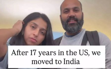 ‘Felt like a burden’: NRI couple says shift from US to India brought ‘peace of mind’ — viral video