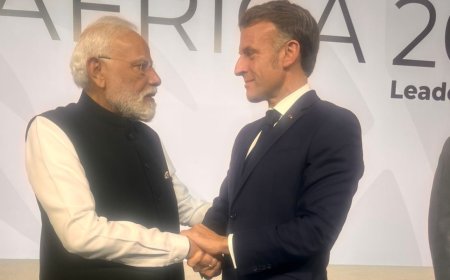 'Long live friendship between our countries!': Macron hails India-France ties;  meets PM Modi on G20 Summit sidelines