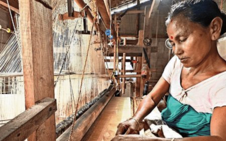 How handwoven silk in this tiny village of Assam has stood the test of time