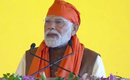 India follows 9th Sikh Guru's ideal on brotherhood &amp; security: PM