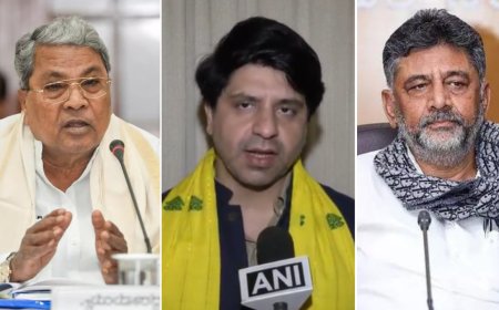 ‘Words &amp; worlds revolving around the chair’: BJP mocks alleged Siddaramaiah–DKS tussle in Karnataka; calls it ‘Congress vs Congress’