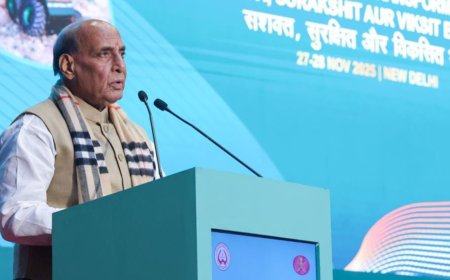 India has become voice of balance &amp; responsibility in changing global environment: Rajnath