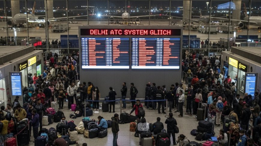 Normalcy returns at Delhi airport: Flight operations restored after major ATC glitch; authorities issue advisory
