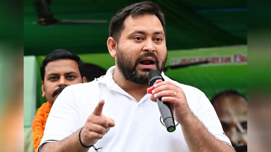 Bihar polls: Tejashwi celebrates birthday with party workers in Rohtas; vows ‘return gift’ if voted to power