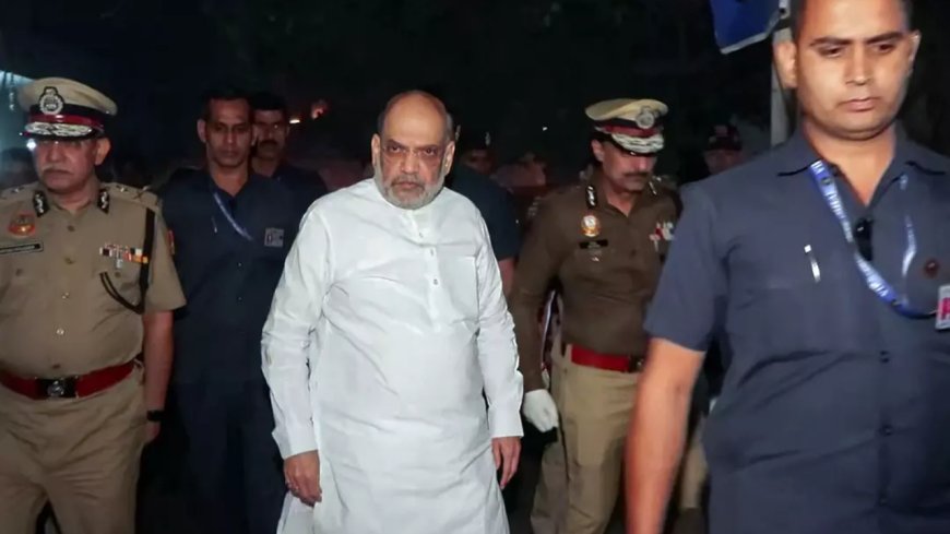 Delhi blast: Amit Shah chairs high-level meet after explosion near Red Fort; top officials present