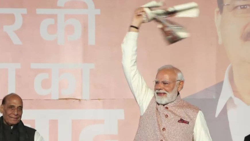 'Gamcha' in the air: PM Modi leads celebrations after NDA secures sweeping victory in Bihar elections- Watch