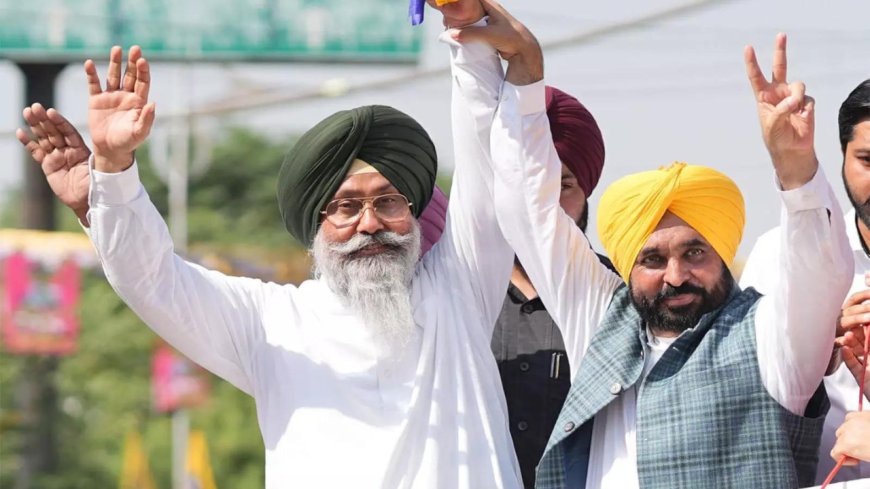 'People of Punjab prefer politics of work': CM Bhagwant Mann hails AAP's Tarn Taran bypoll win