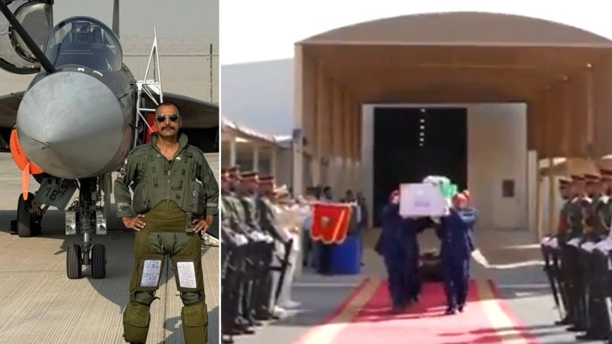 Final Salute: IAF shares send-off video for Wing Commander Syal— watch