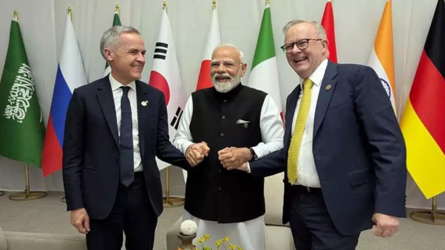 India now trilateral tech partners with Canada & Australia