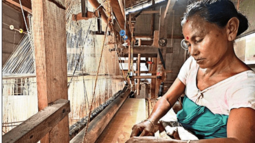 How handwoven silk in this tiny village of Assam has stood the test of time