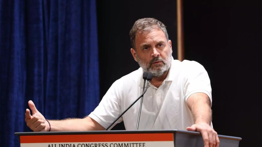 ‘Don't respect Ambedkar, Samvidhan’: BJP slams Rahul for skipping CJI’s oath taking; calls it ‘boycott’