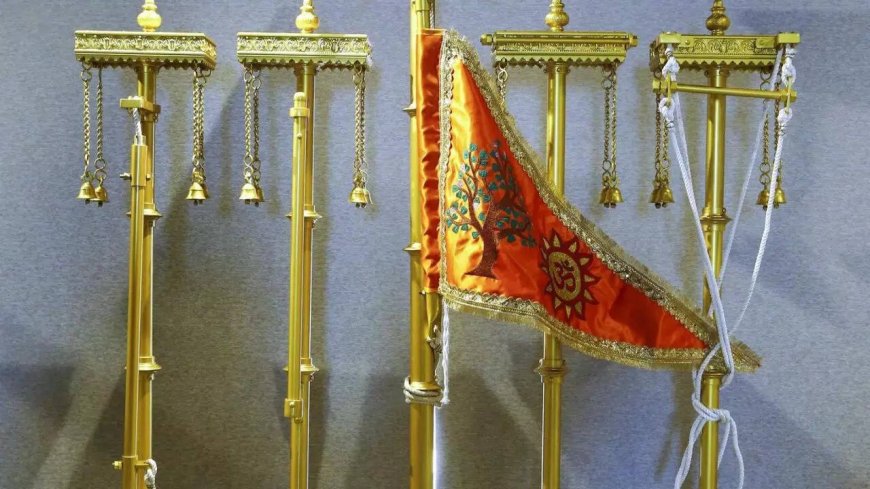 ‘Sun, Om & tree’: What the symbols on Ayodhya Ram Temple’s 'Dharma Dhwaj' signify — explained