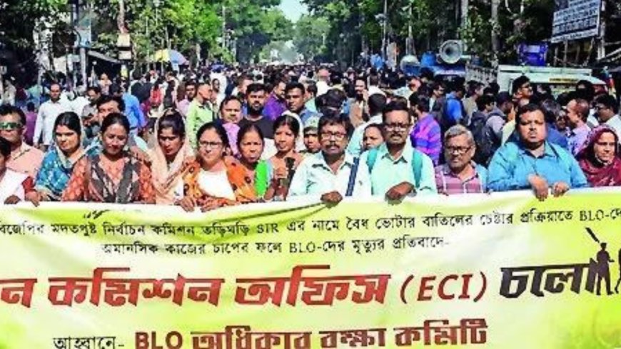 Amid row over BLO deaths, EC says it'll meet TMC MPs Friday