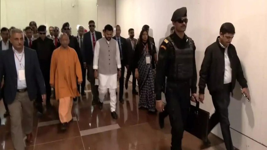 UP CM Yogi, civil aviation minister Ram Mohan Naidu conduct on-site inspection of Jewar Airport
