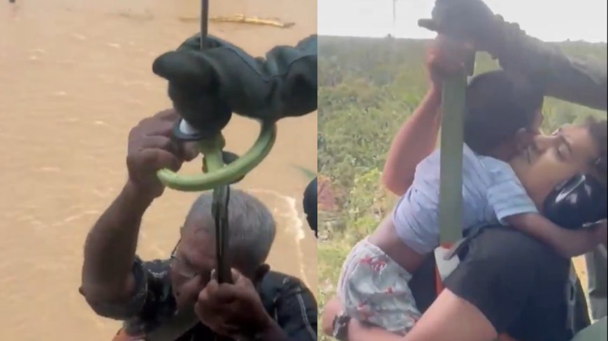 Operation Sagar Bandhu: IAF choppers rescue civilians in flood-hit Sri Lanka; C-130 joins relief operations - Watch