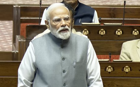 Winter Session: PM Modi welcomes Vice-President CP Radhakrishnan as Parliament opens — Watch