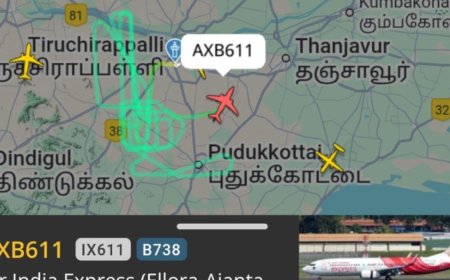 Dubai-bound Air India Express flight makes emergency landing at Trichy airport due to technical snag