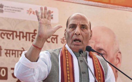 ‘Proof’ in hand, Rajnath stands by claim on Nehru’s Babri plan