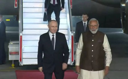 Putin India Visit: PM Modi welcomes Russian President in Delhi, shares car ride after warm reception - 10 points