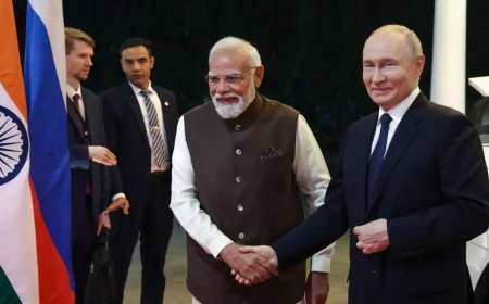 Russian President’s visit turns parts of city into a fortress