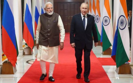 India-Russia summit: 'India on side of peace', says PM Modi; Putin hails 'deep-rooted' ties  - top developments