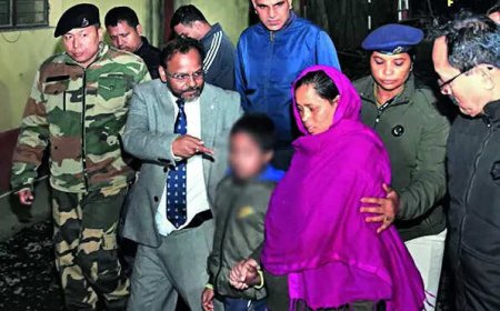 Pregnant Sunali brought back to India with son