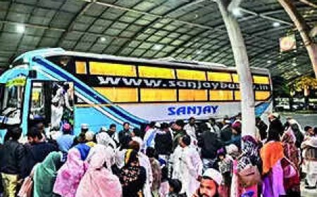 Cabbies double fares; pvt bus operators come to rescue