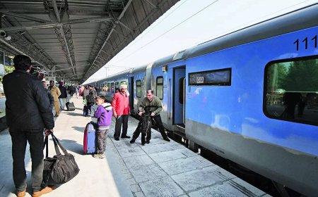 Rlys steps in amid crisis: Extra coaches, spl trains announced