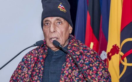 Ladakh to Arunachal, Rajnath Singh inaugurates 125 border projects