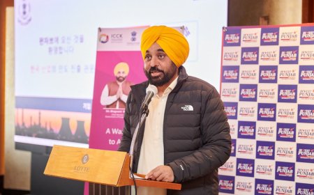 Mann meets South Korean industrialists, pitches Punjab as future-ready investment destination