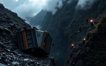 Arunachal: Truck with 22 labourers falls into deep gorge in Anjaw; 2 killed